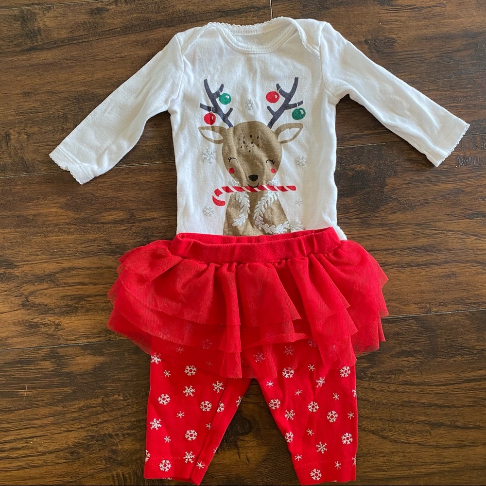 Baby girl holiday set